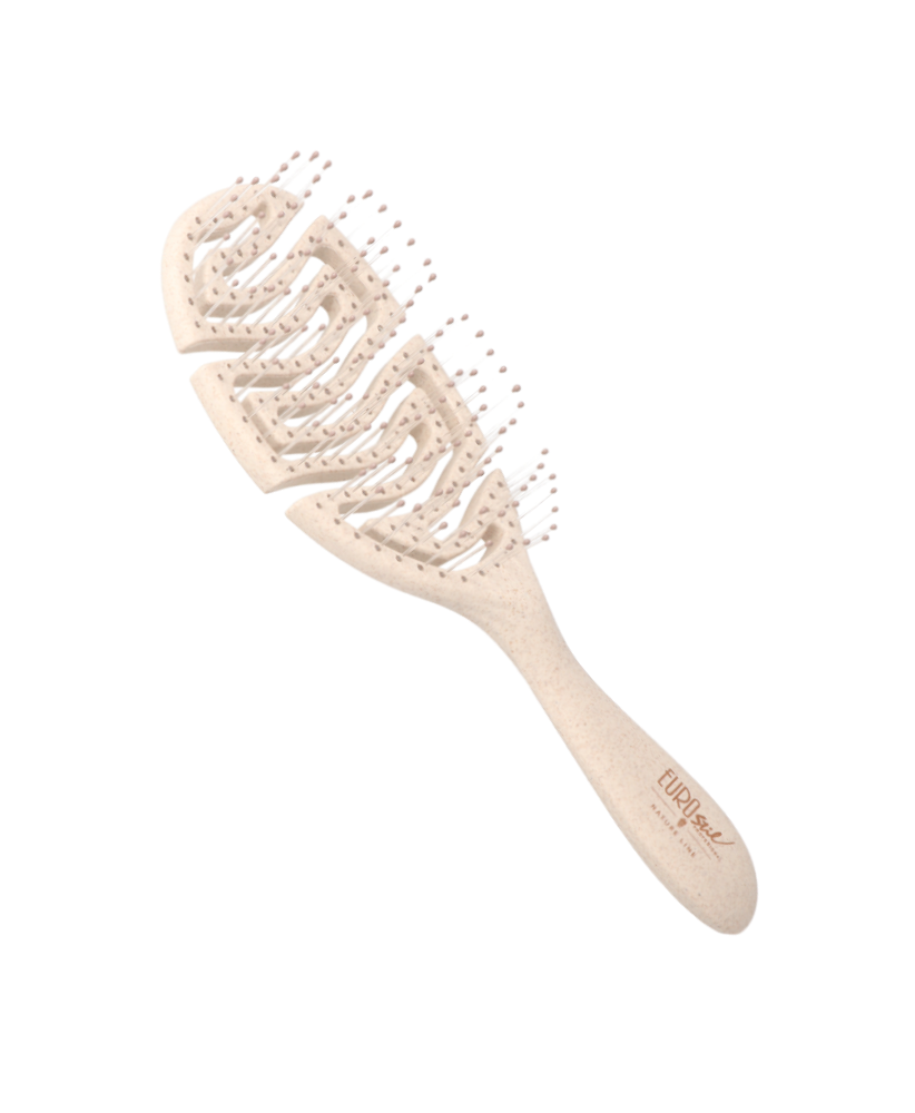 EuroStil ECO Natural Cepillo Oval Flexible