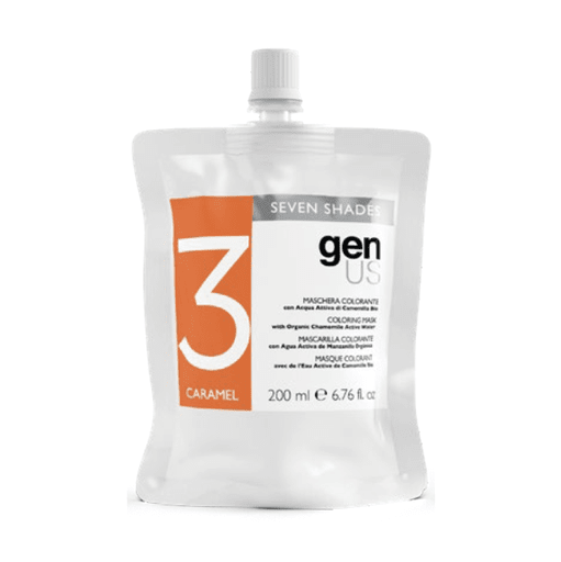 GenUs - Mascarilla Shade Color Caramel 200 ml.