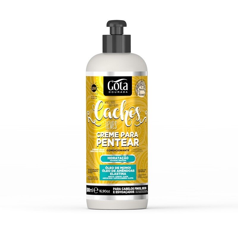 Gota Dourada Crema de Peinar Rizos Leves 500ml