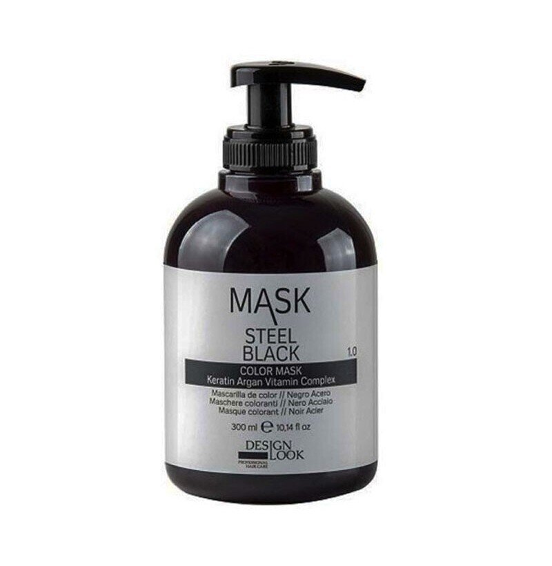 Color Mask 300ml Steel Black 1.0 DESIGN LOOK, imagen 1 de 1