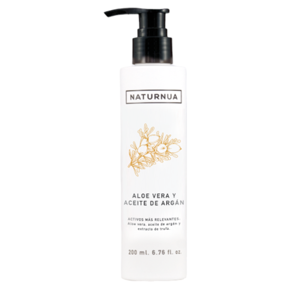 NATURNUA Aloe Vera y Aceite de Argán 200 ml