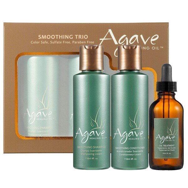 AGAVE Take Home Smoothing Hair Care Trio