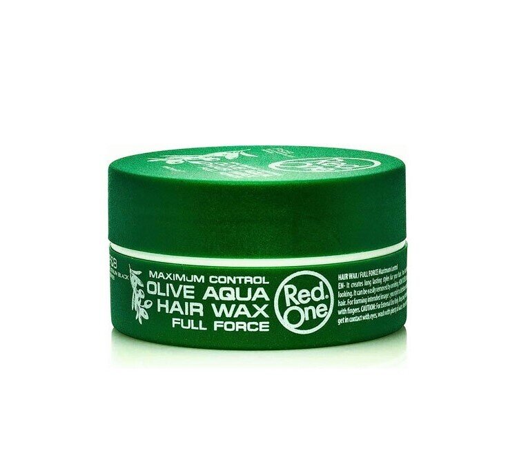 RED ONE Aqua Hair Gel Wax OLIVE 150 ml