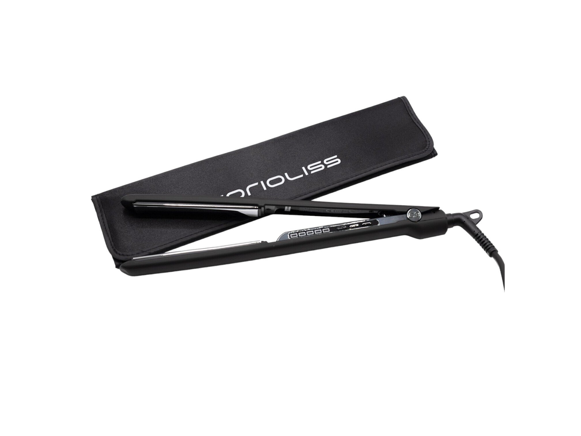 CORIOLISS C3 Black Soft Touch Chrome - Plancha profesional