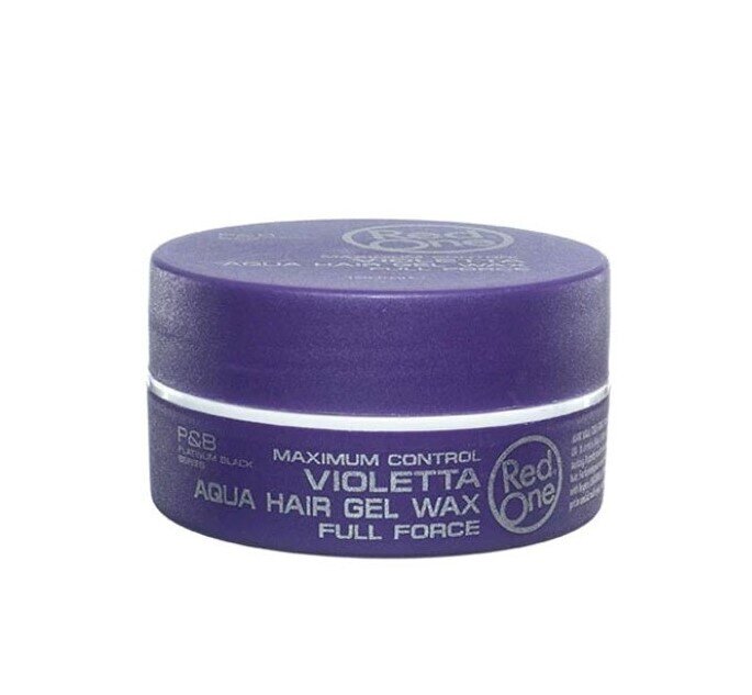 RED ONE Aqua Hair Gel Wax VIOLETTA 150 ml