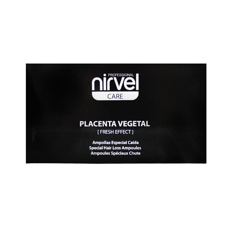 NIRVEL Placenta Vegetal Ampollas Control Caída 10x10ml, imagen 1 de 1