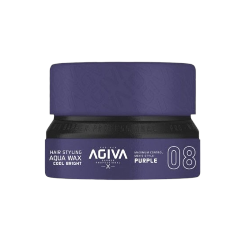 AGIVA – Hair Styling Aqua Wax COOL BRIGHT PURPLE 08 155 ml, imagen 1 de 1