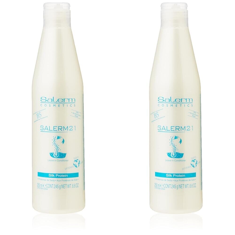 SALERM Cosmetics Pack 2 unidades Salerm 21 Leave-in Conditioner Silk Protein 250
