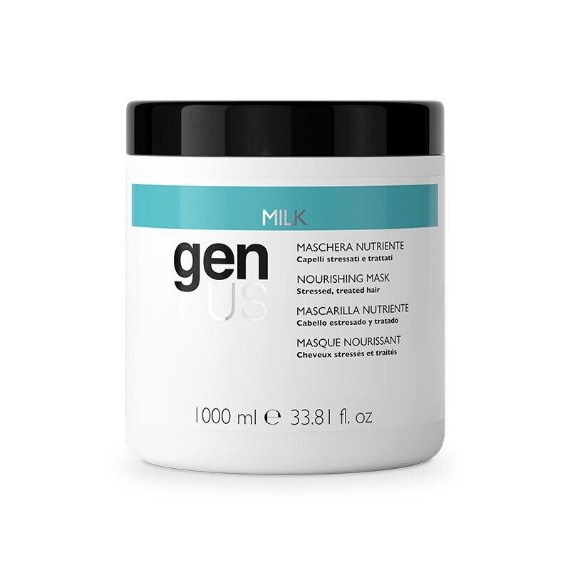 GenUS - Milk Mascarilla Cabello Estresado y Tratado 1000ml, imagen 1 de 1
