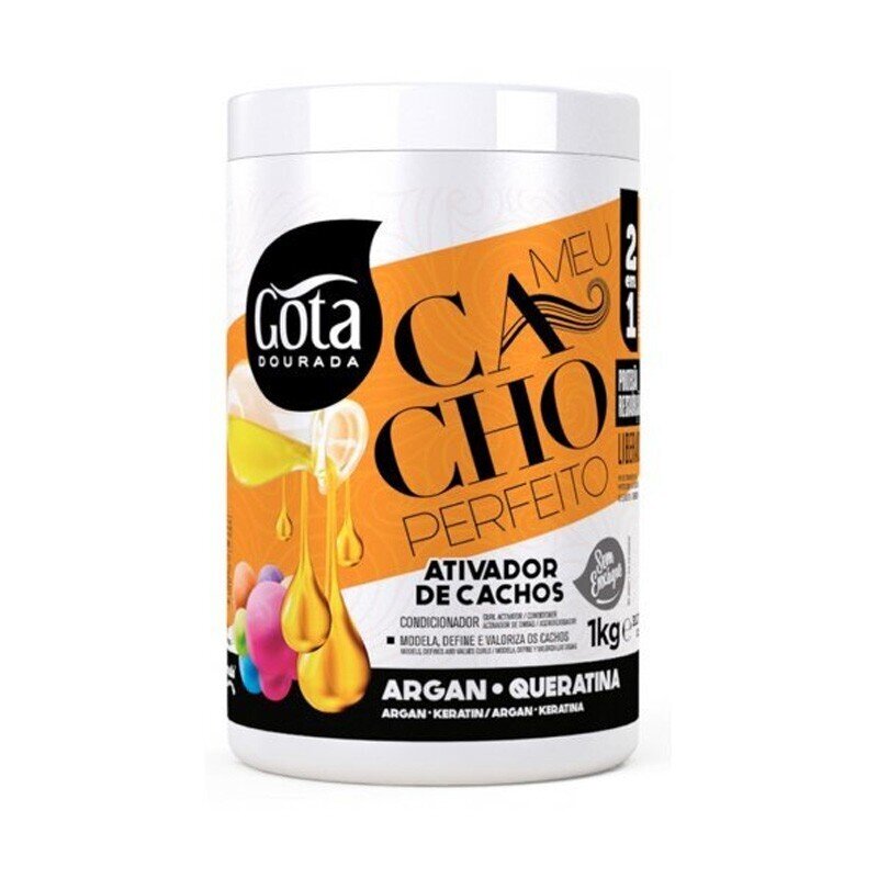 Gota Dourada Activador Rizos Perfectos 2 en 1  1000ml