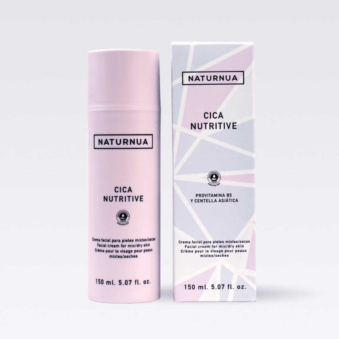 NATURNUA Cica Nutritive Crema facial pieles mixtas/secas 150ml