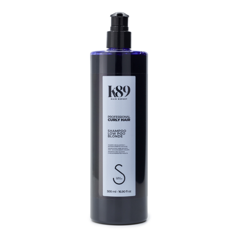 K89 CURLY HAIR Low Poo Blonde Shampoo 500ml